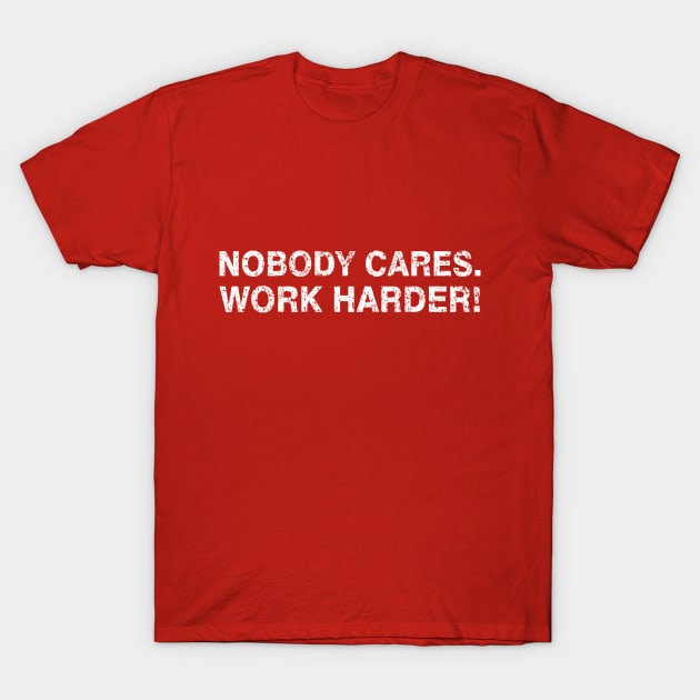 nobody cares fitnes T-Shirt by Amberstore